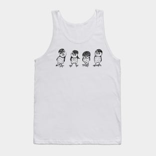 Puffins the Four Tank Top